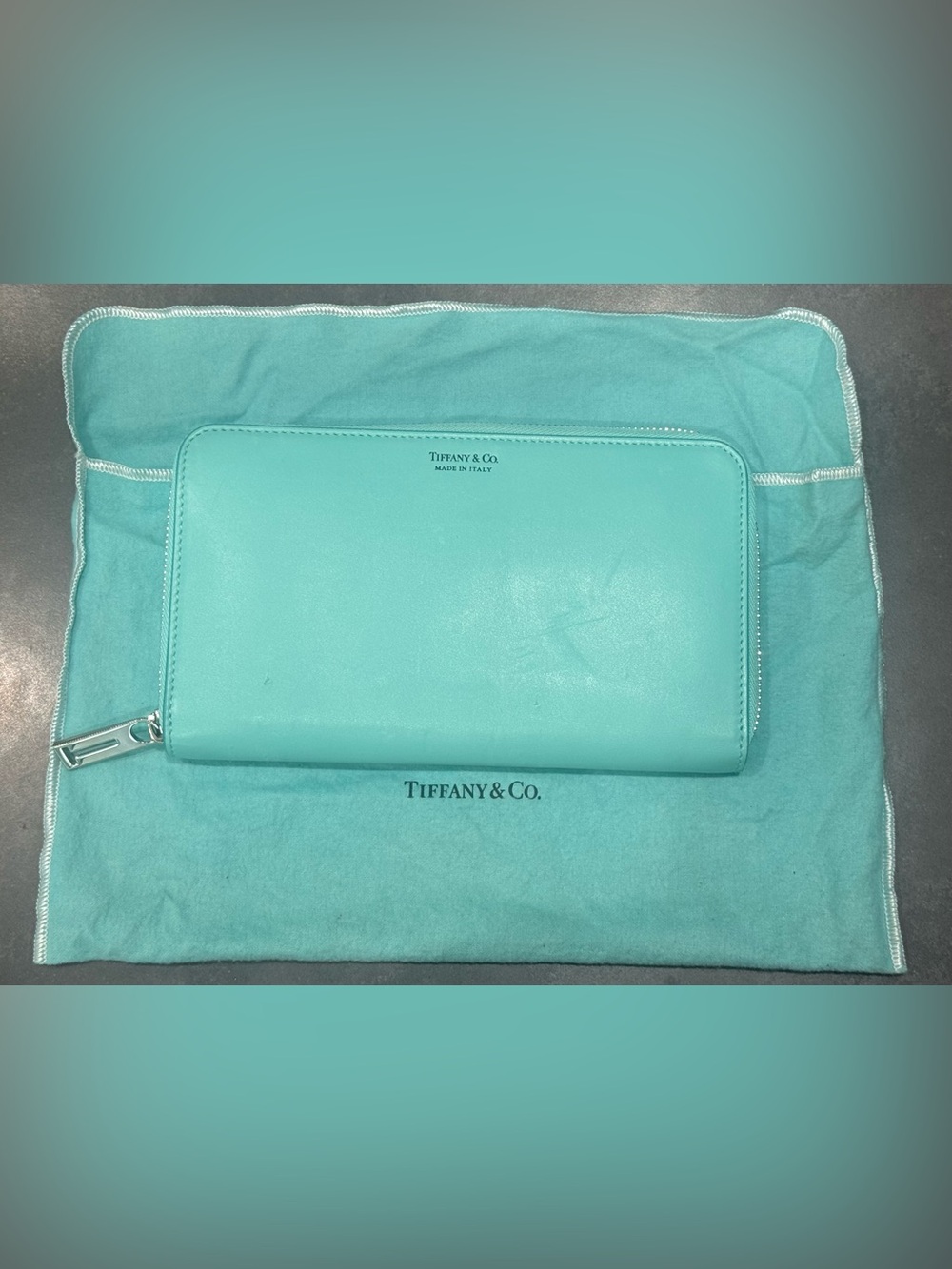 Tiffany & Co. leather wallet